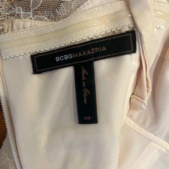 BCBGMaxAzria Vanilla Aglaia Lacy Ivory Cocktail Dress - Picture 11 of 11